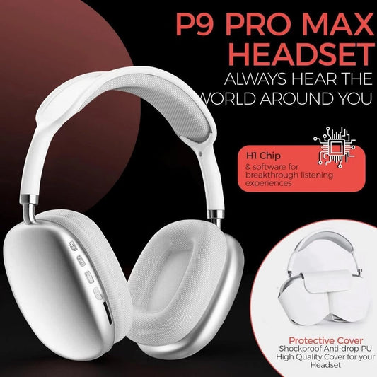 P9 Air Bluetooth Music Fone De Ouvido Estéreo Sem Fio Com Microfone HiFi max