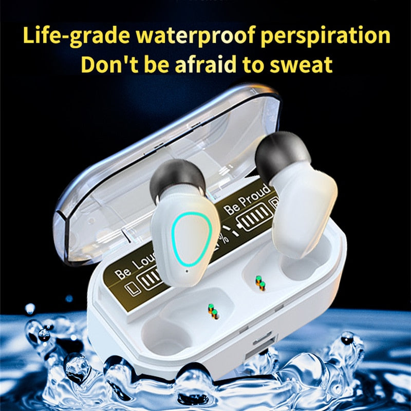 Fone de Ouvido Bluetooth AlphaPod Pro à Prova Dágua