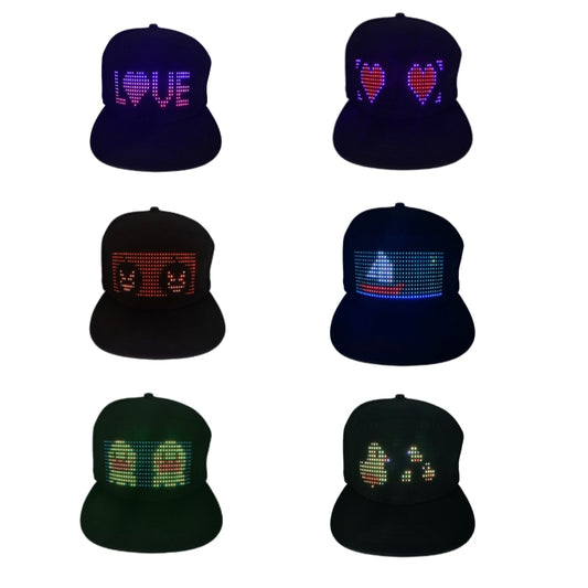 Boné Eletrônico com Mensagem Programável